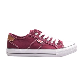 Lee Cooper LCW-22-31-0864L damesneakers rød