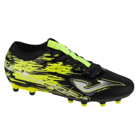Joma Super Copa 2201 Fg M SUPW2201FG fodboldstøvler sort gule
