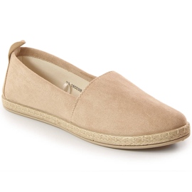 Beige slip-on espadriller til kvinder Potocki 16009