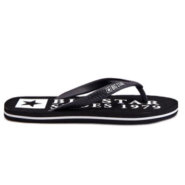 Lette flipflops til mænd Big Star LL174444 Sort