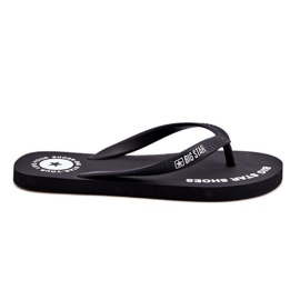 Herre flip flops Big Star LL174423 Sort