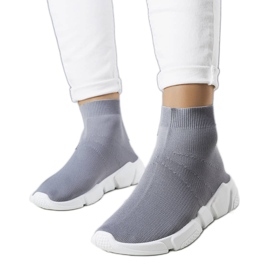 Grå høje sneakers fra William