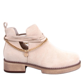 BM Forårsstøvler Sienna Beige