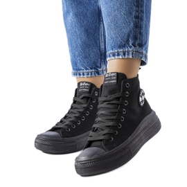 Lee Cooper LCW-23-44-1628L sorte sneakers