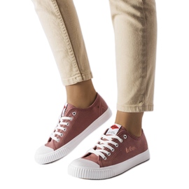 Lee Cooper LCW-23-44-1646L pink sneakers lyserød