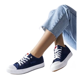 Navy sneakers Lee Cooper LCW-23-44-1645L blå