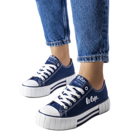 Navy sneakers Lee Cooper LCW-23-31-1803L blå
