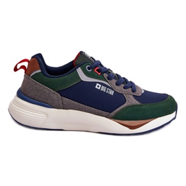 Sportssko til mænd Memory Foam Big Star LL174237 Multicolor flerfarvet