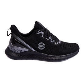 Komfortable sneakers til mænd Memory Foam Big Star LL174103 Sort