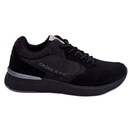 Herre Cross Jeans Sportssko LL1R4053 Sort