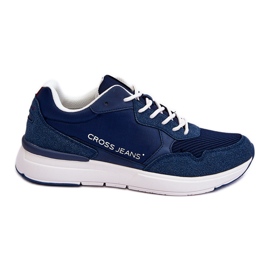 Herre Cross Jeans Sportssko LL1R4051 Marineblå