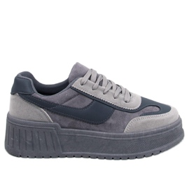 BM Platform sneakers Foret Grey grå