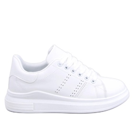BM Maes White wedge sneakers hvid