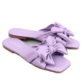 Minnen Lilla Bue Slides violet