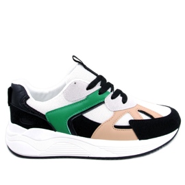 BM Albie Black damesneakers flerfarvet