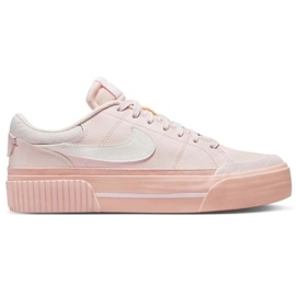 Nike Court Legacy Lift W DM7590 600 sko lyserød
