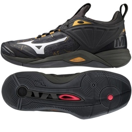 Mizuno Wave Momentum 2 M V1GA211241 sko sort sort