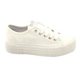 Lee Cooper LCW-23-31-1780L Sneakers med tyk bund, hvid