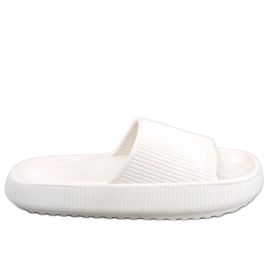BM Yang White pude hjemmesko hvid