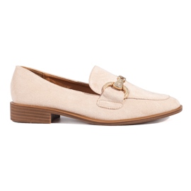 Seastar Shelovet loafers i beige ruskind til kvinder