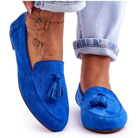 FB1 Ruskind Classic Fringed Loafers Blå Averil