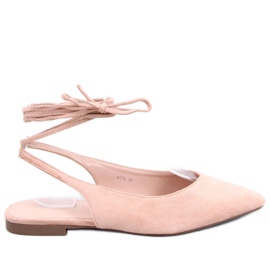 PA1 Dentoni Nude Slingback Ballet Flats beige