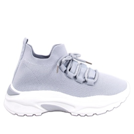 Vesco Grey sock sportssko grå