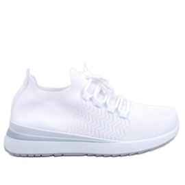 PA1 Barthel White sock sportssko hvid