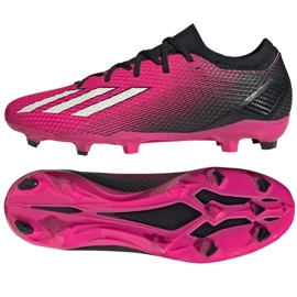 Adidas X Speedportal.3 Fg M GZ5076 fodboldsko lyserød roser og lilla