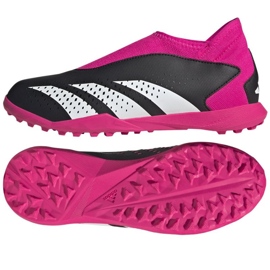 Adidas Predator Accuracy.3 Ll Tf Jr GW7092 fodboldsko lyserød sort