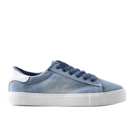 Herre lyseblå Cinq sneakers