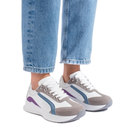 Shelovet flerfarvede sneakers til kvinder hvid