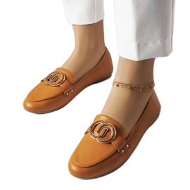 Eleena brune loafers til kvinder