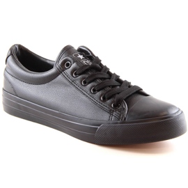 News Nyheder 1200 herre sneakers i sort kunstlæder