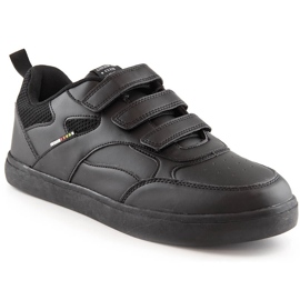 Sorte American Club 149/23 sportssko med velcro