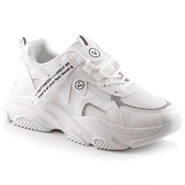 Dame sportssko sneakers hvid Vinceza 13584