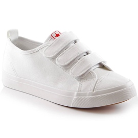 Børnesneakers med velcro hvid News 5791