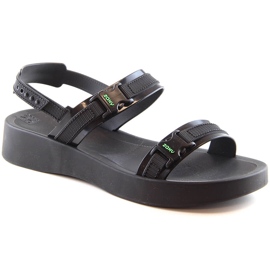 Komfortable sportssandaler til kvinder duftende sorte ZAXY Aventura Sandal HH285286