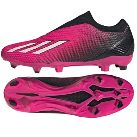 Adidas X Speedportal.3 Fg Ll M GZ5065 fodboldsko lyserød roser og lilla