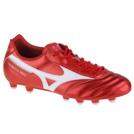 Mizuno Morelia Ii Pro Md M P1GA221360 fodboldsko rød appelsiner og røde