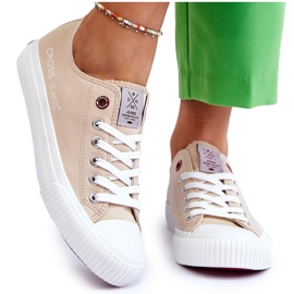 Damesneakers Cross Jeans LL2R4070 Beige