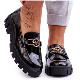 Vinceza Lakerede Dame Loafers Sort Sanvi