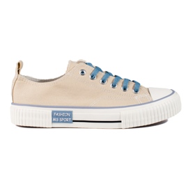 Beige Shelovet sneakers til kvinder