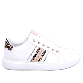 BM Henne Leopard damesneakers hvid