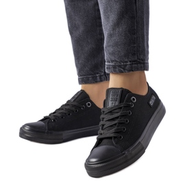 Big Star KK274009 sneakers i sort stof