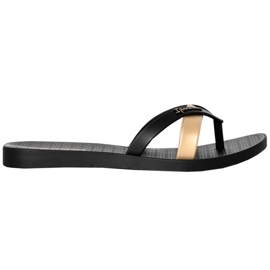 Ipanema Kirei Fem Flip Flops W 81805-24006 sort gylden