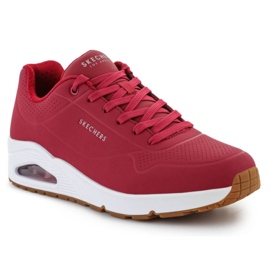 Sko Skechers Uno Stand On Air M 52458-DKRD rød