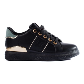 Sorte damesportssko Shelovet sneakers