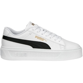 Puma Smash Platform v3 W 390758 04 sko hvid