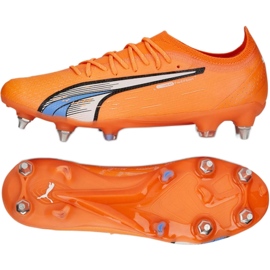 Puma Ultra Ultimate MxSG M 107212 01 sko orange appelsiner og røde